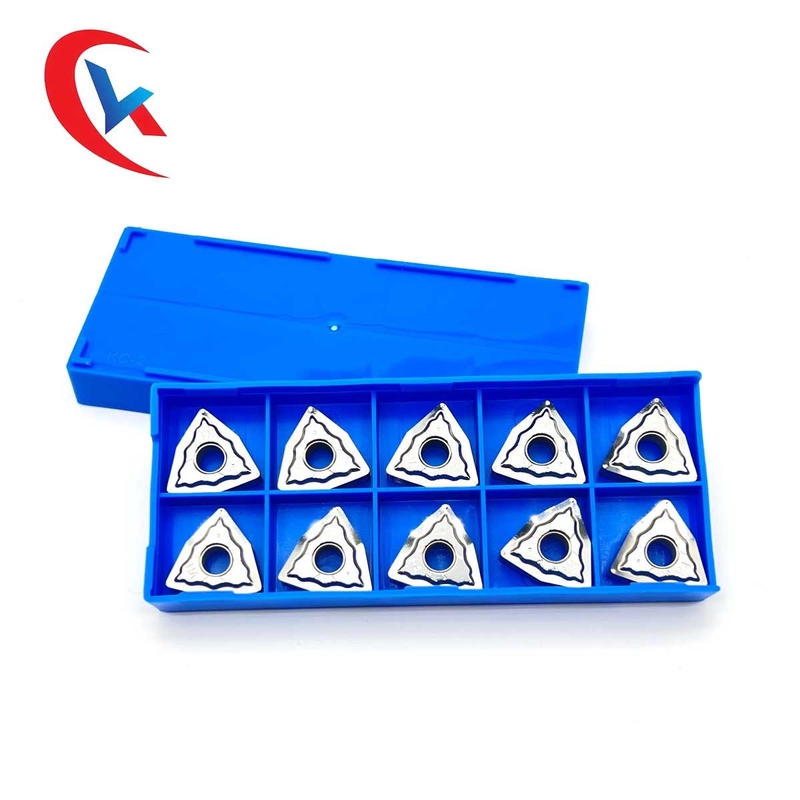 WNMG080404-HA Memproses Aluminium 4.76mm Pisau Putar Masukkan Ukuran Benang M5