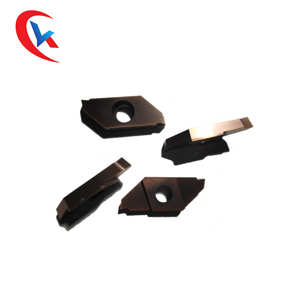 Alat Pemotong Logam Carbide CNC Bubut Alat Grooving Sisipan CTPA30FR Lapisan PVC Sisipan Grooving Karbida