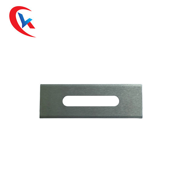 90.5 - 91.5 HRA Tungsten Carbide Tool Blade Disesuaikan Untuk Memotong Film Plastik